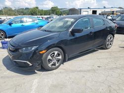 Honda salvage cars for sale: 2020 Honda Civic LX