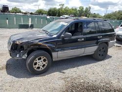 Jeep Grand Cherokee Laredo salvage cars for sale: 2000 Jeep Grand Cherokee Laredo