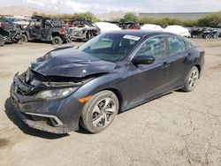 Salvage cars for sale from Copart Las Vegas, NV: 2019 Honda Civic LX