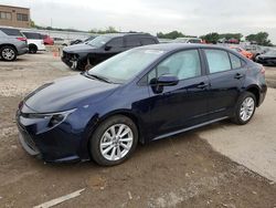 Salvage cars for sale from Copart Kansas City, KS: 2024 Toyota Corolla LE