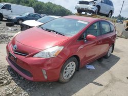 Salvage cars for sale at Windsor, NJ auction: 2012 Toyota Prius V