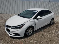 Chevrolet salvage cars for sale: 2018 Chevrolet Cruze LT