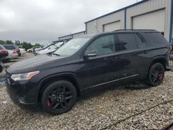 Salvage cars for sale at Wayland, MI auction: 2018 Chevrolet Traverse Premier