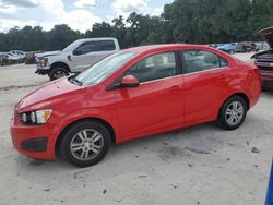 Salvage cars for sale from Copart Ocala, FL: 2015 Chevrolet Sonic LT