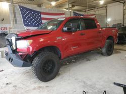 Salvage cars for sale from Copart Columbia, MO: 2013 Toyota Tundra Crewmax SR5