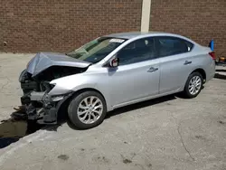 Salvage cars for sale at Dyer, IN auction: 2019 Nissan Sentra S