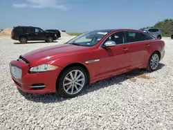 Salvage cars for sale at Temple, TX auction: 2015 Jaguar XJL Portfolio