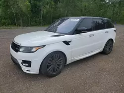 Land Rover salvage cars for sale: 2016 Land Rover Range Rover Sport HST