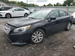 Salvage cars for sale at York Haven, PA auction: 2017 Subaru Legacy 2.5I Premium