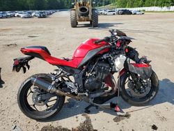 Salvage motorcycles for sale at Grenada, MS auction: 2016 Kawasaki EX300 A