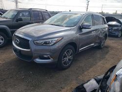 Salvage cars for sale at Elgin, IL auction: 2018 Infiniti QX60