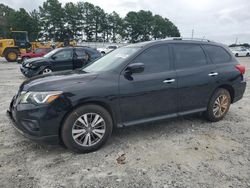 Salvage cars for sale at Loganville, GA auction: 2018 Nissan Pathfinder S