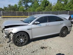 Salvage cars for sale at Waldorf, MD auction: 2014 Ford Taurus Limited