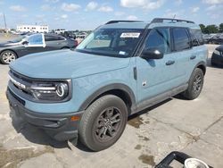 Salvage cars for sale at Grand Prairie, TX auction: 2022 Ford Bronco Sport BIG Bend