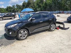 Salvage cars for sale at Ocala, FL auction: 2015 Hyundai Tucson Limited