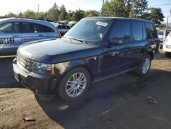 Salvage cars for sale at Denver, CO auction: 2012 Land Rover Range Rover HSE