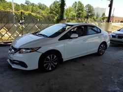 Salvage cars for sale at Gaston, SC auction: 2013 Honda Civic EX