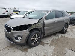 Salvage cars for sale from Copart Indianapolis, IN: 2016 KIA Sorento EX