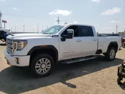 Salvage cars for sale at Greenwood, NE auction: 2020 GMC Sierra K3500 Denali