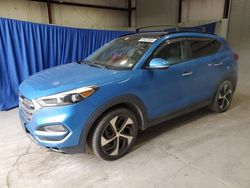 Salvage cars for sale from Copart Hurricane, WV: 2016 Hyundai Tucson Limited