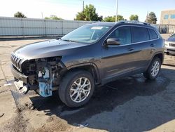 Salvage cars for sale at Littleton, CO auction: 2014 Jeep Cherokee Latitude