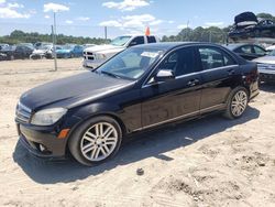 Mercedes-Benz salvage cars for sale: 2009 Mercedes-Benz C300