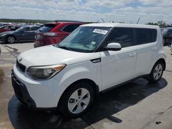 Salvage cars for sale at Grand Prairie, TX auction: 2015 KIA Soul