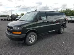 Salvage trucks for sale at Ottawa, ON auction: 2021 Chevrolet Express G2500