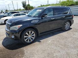 Infiniti salvage cars for sale: 2012 Infiniti QX56