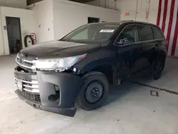 Salvage cars for sale from Copart Northfield, OH: 2018 Toyota Highlander SE