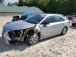 Salvage cars for sale at West Warren, MA auction: 2016 Subaru Legacy 2.5I Premium