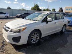 Subaru salvage cars for sale: 2014 Subaru Impreza Premium