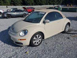 Salvage cars for sale at Gainesville, GA auction: 2009 Volkswagen New Beetle S