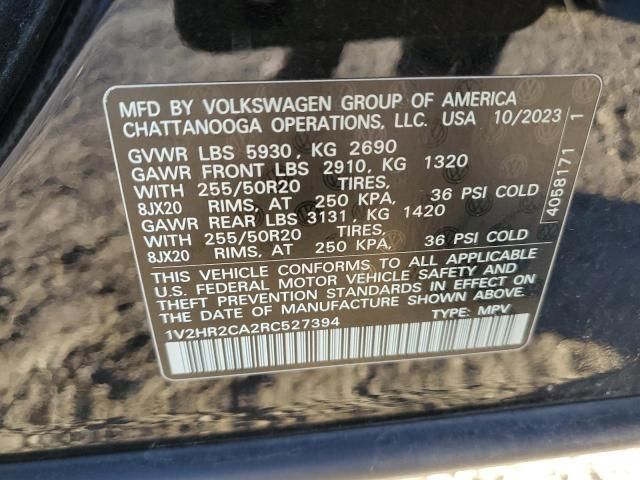 2024 Volkswagen Atlas SE