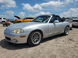 Salvage cars for sale from Copart Houston, TX: 2003 Mazda MX-5 Miata Base