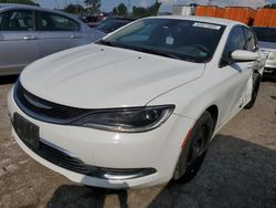 Salvage cars for sale at Bridgeton, MO auction: 2015 Chrysler 200 Limited