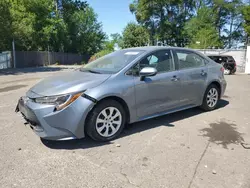 Salvage cars for sale at Portland, OR auction: 2021 Toyota Corolla LE