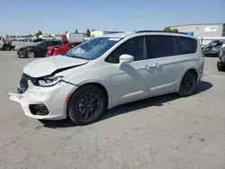 Salvage cars for sale at Bakersfield, CA auction: 2021 Chrysler Pacifica Touring L