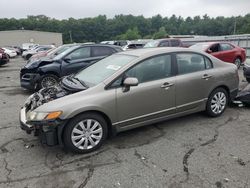 Honda salvage cars for sale: 2008 Honda Civic LX