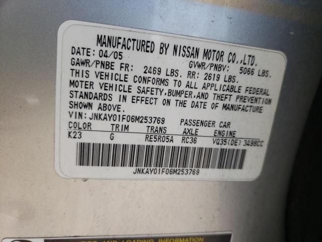 2006 Infiniti M35 Base