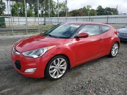 Salvage cars for sale at Spartanburg, SC auction: 2013 Hyundai Veloster