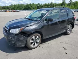 Subaru salvage cars for sale: 2018 Subaru Forester 2.5I Premium