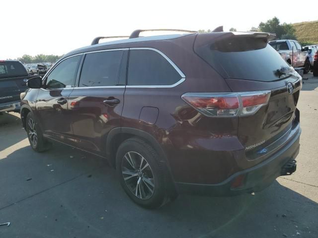 2016 Toyota Highlander XLE