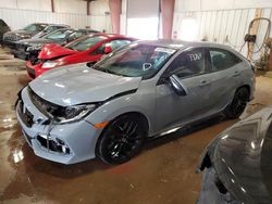 Salvage cars for sale from Copart Lansing, MI: 2021 Honda Civic Sport