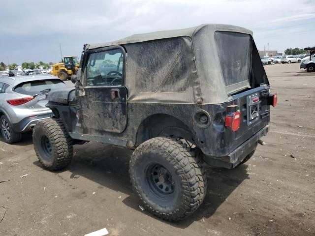 2000 Jeep Wrangler / TJ Sahara