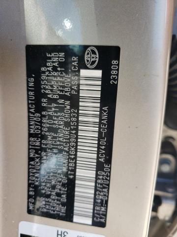 2009 Toyota Camry Base