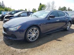 Maserati salvage cars for sale: 2015 Maserati Ghibli S