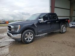 Salvage cars for sale at Houston, TX auction: 2022 Ford F150 Supercrew