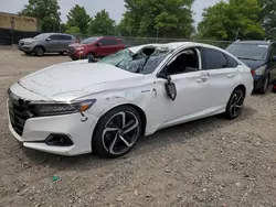 Honda Accord salvage cars for sale: 2022 Honda Accord Hybrid Sport