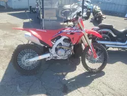 Salvage cars for sale from Copart Vallejo, CA: 2022 Honda CRF250 R